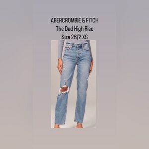 Abercrombie & Fitch The Dad High Rise Jeans